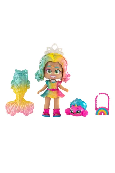 Kookyloos. Kooky Mermaids. Syrena Coral lalka, figurka