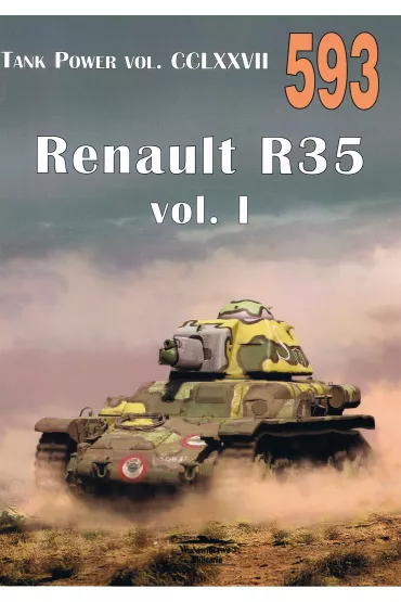 Renault R35 vol. I. Tank Power vol. CCLXXVII 593 - Janusz Ledwoch