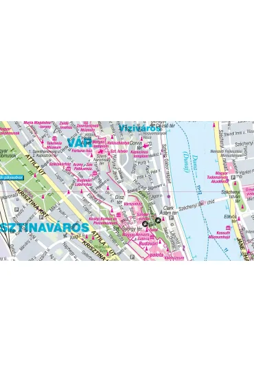 comfort!map Plan miasta Budapeszt 1:13 000