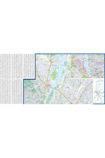 comfort!map Plan miasta Budapeszt 1:13 000