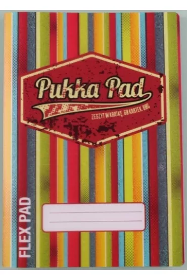 Pukka Pad Zeszyt A5 PCV Americano kratka 60 kartek