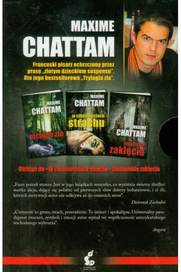 Otch�a� z�a W ciemno�ciach strachu Diabelskie zakl�cia - Maxime Chattam