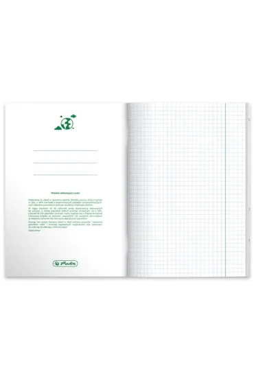 Herlitz Zeszyt A5 Eco J�zyk angielski kratka 60 kartek