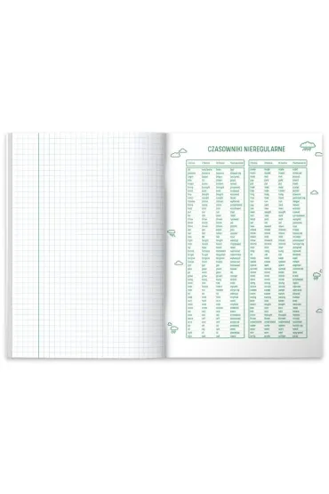 Herlitz Zeszyt A5 Eco J�zyk angielski kratka 60 kartek