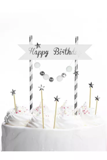 Arpex Piker Happy Birthday srebrny
