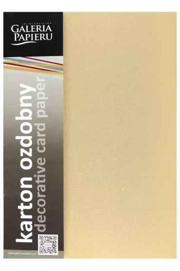 Argo Karton ozdobny A4 z�oty 250g Millenium op20ark GALERIA PAPIERU 20776