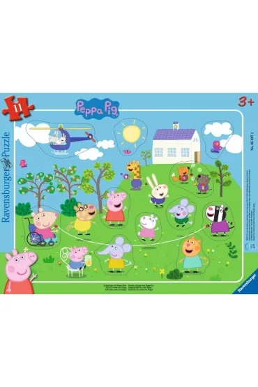 Puzzle Peppa Pig Where to Put It? Ravensburger