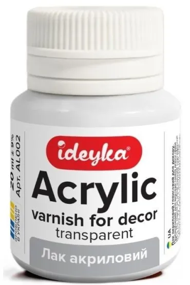 Ideyka B�yszcz�cy lakier akrylowy do dekoracji