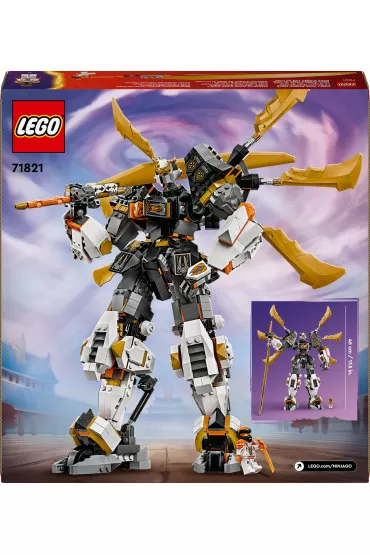 LEGO NINJAGO Tytanowy smok-mech Cole'a 71821