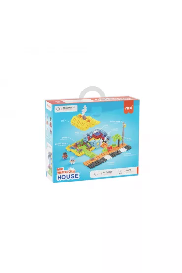 Mini Waffle City Klocki konstrukcyjne Mini Waffle 148 element�w City Dom MARIOINEX 904152