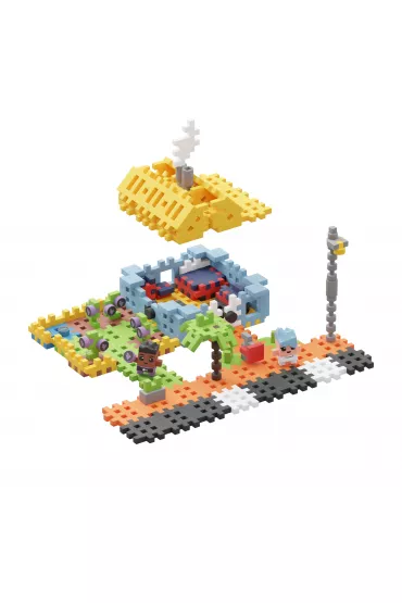 Mini Waffle City Klocki konstrukcyjne Mini Waffle 148 element�w City Dom MARIOINEX 904152