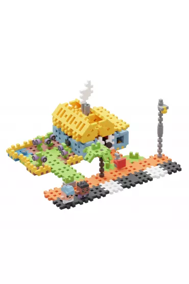 Mini Waffle City Klocki konstrukcyjne Mini Waffle 148 element�w City Dom MARIOINEX 904152