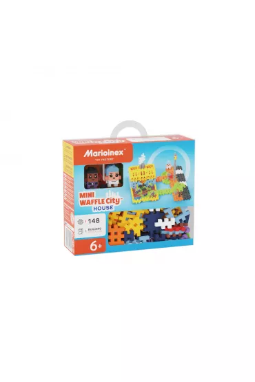 Mini Waffle City Klocki konstrukcyjne Mini Waffle 148 element�w City Dom MARIOINEX 904152