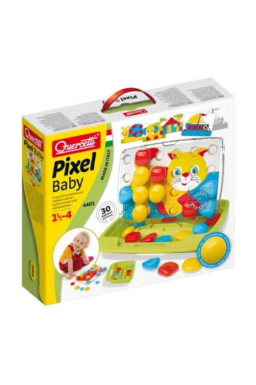 Mozaika Pixel Baby Basic. Kotek Quercetti