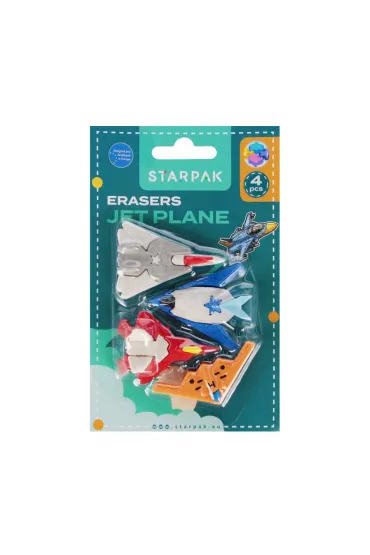 Gumka do mazania Jet Plane Puzzle 3D STARPAK 538805