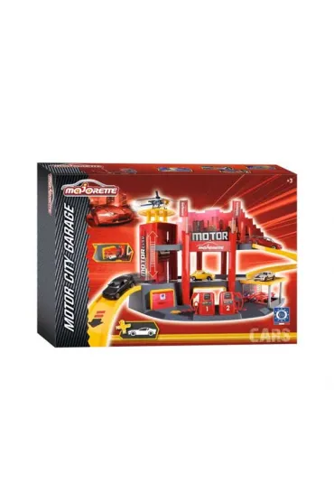 MAJORETTE Gara� Motor City + 1 Samoch�d
