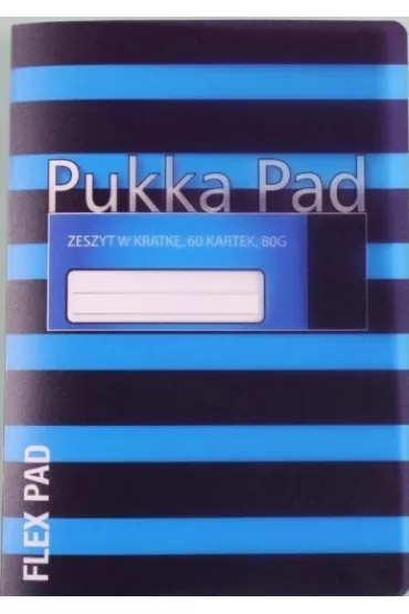Pukka Pad Zeszyt A5 PCV Navy kratka 60 kartek