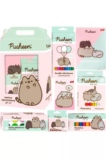 St. Majewski Wyprawka szkolna Zestaw upominkowy Pusheen Bambino