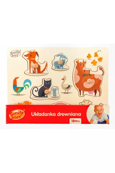 Puzzle Uk�adanka zwierz�ta domowe SPW83804 AN01 Smily Play