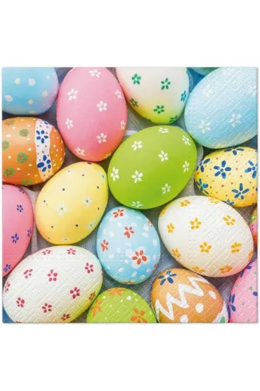 Paw Serwetki Lunch Tete a Tete Wielkanoc Family Eggs 33x33 20 szt.