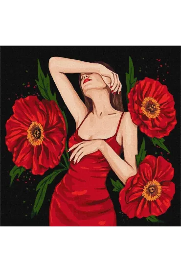 Ideyka Malowanie po numerach - Tajemnicze pi�kno 40x40cm