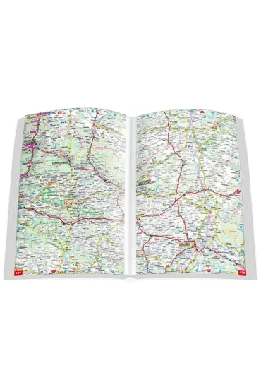 Polska Atlas Samochodowy dla Profesjonalist�w 1:200 000 wydanie 2026/2027