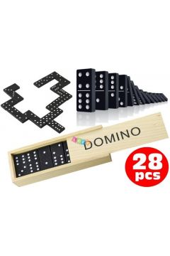 Domino w drewnianym pudeku 28 el.