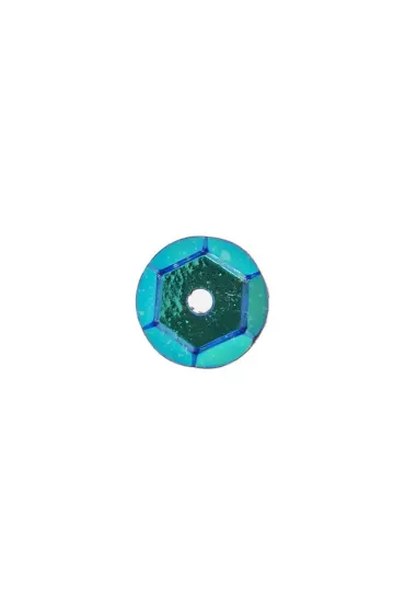 Cekiny t�czowe T 80 niebieski 8mm, 10g
