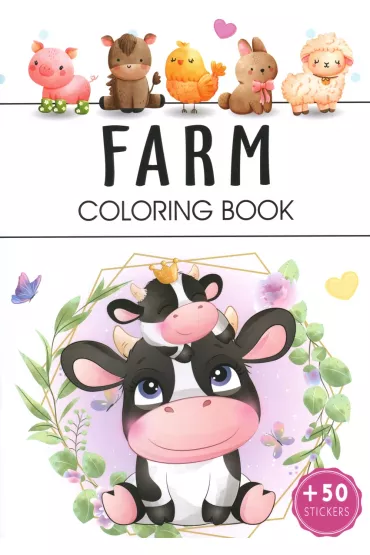 Farm. Coloring book