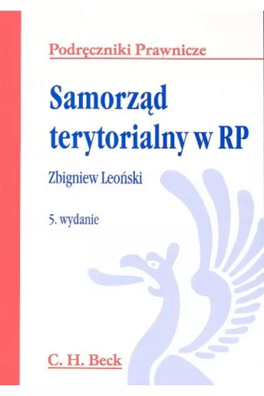 Samorz�d terytorialny w RP - Zbigniew Leo�ski