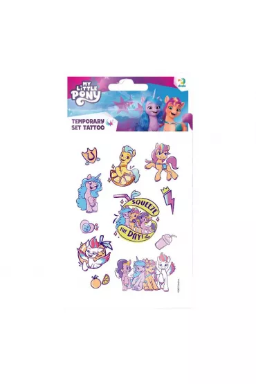 Zestaw tatua�y zmywalnych dla dzieci My Little Pony Maksik