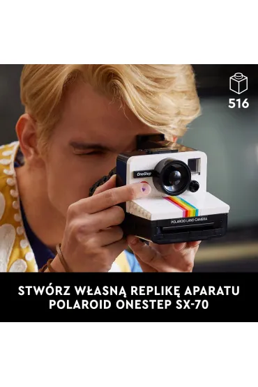 LEGO Ideas Aparat Polaroid OneStep SX-70 21345