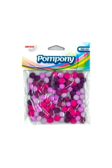 Brewis Pompony fioletowe 10mm
