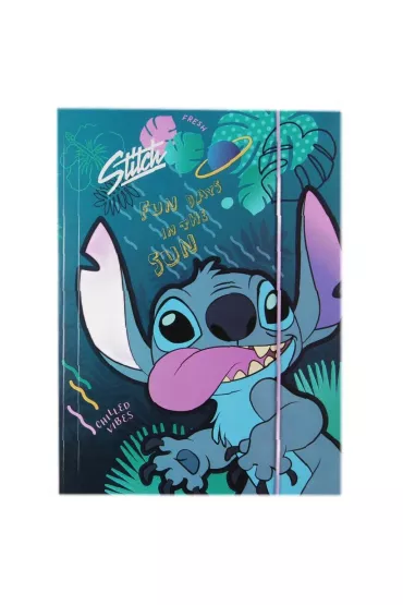 Teczka tekturowa A4 z gumk� Disney Core Stitch 3