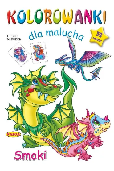 Smoki kolorowanki dla malucha - Mariola Budek