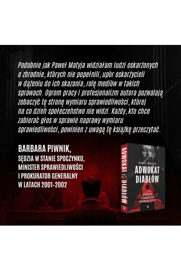 Adwokat diab��w. Opowie�ci z samego dna s�dowego piek�a - Pawe�  Matyja