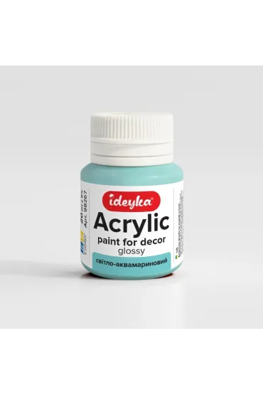 Ideyka Farba akrylowa Jasny akwamaryn 20ml 20 ml