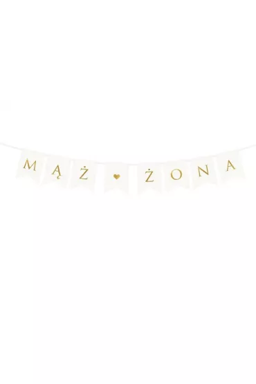 PartyDeco Baner M�� �ona 15x110 cm