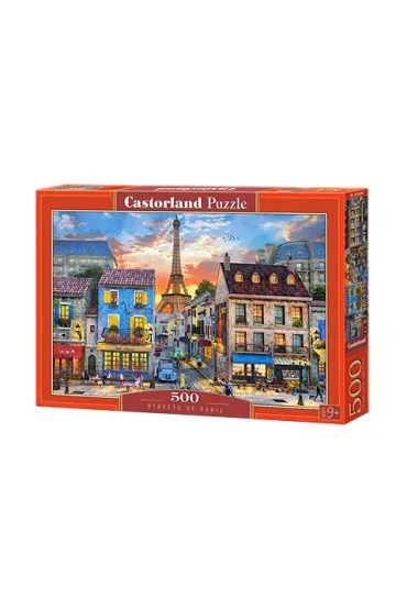 Puzzle 500 el. Ulice Pary�a Castorland