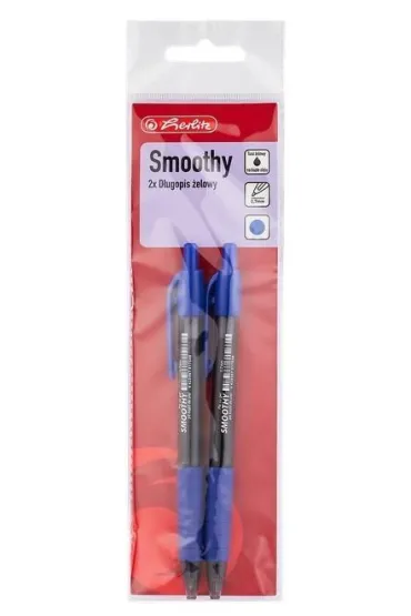 D�ugopis �elowy Smoothy nieb. 0,7mm HERLITZ 2 szt.