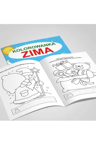 Zima kolorowanka - Jaros�aw �ukowski