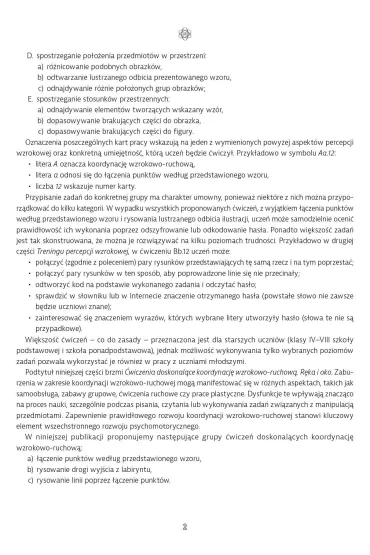 Trening percepcji wzrokowej. Cz�� A. �wiczenia doskonal�ce koordynacj� wzrokowo-ruchow�. R�ka i oko - Kazimierz S�upek
