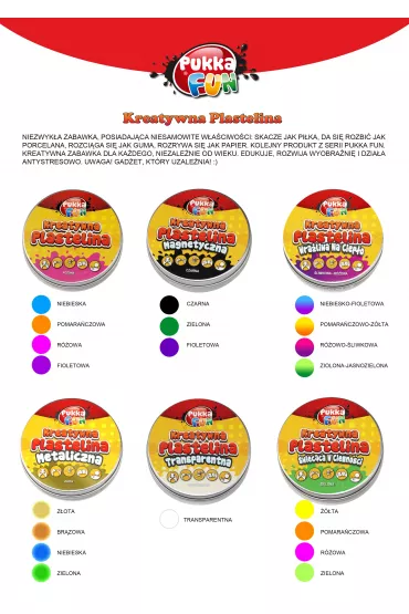Pukka Pad Kreatywna plastelina - Wra�liwa na ciep�o