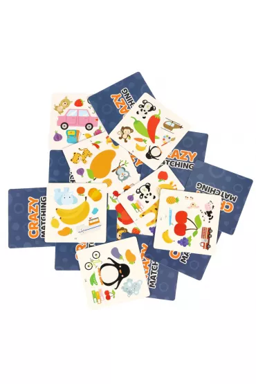 Gra karciana na spostrzegawczość szukanie par 54 karty