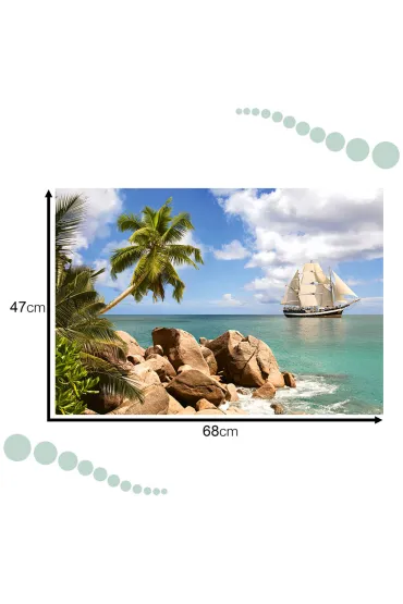 Puzzle 1500 el. Sailing in Paradise Castorland