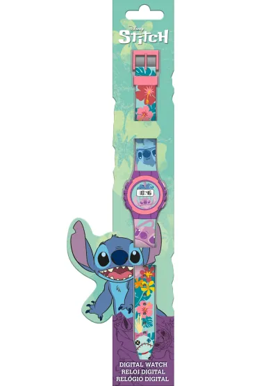 Zegarek cyfrowy KE02 ECO Stitch LAS4195 KIDS EUROSWAN