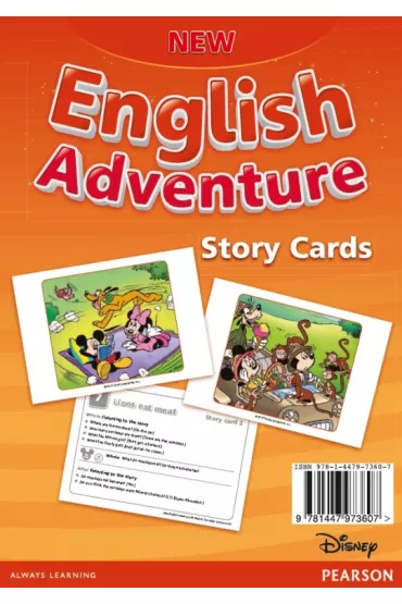 New English Adventure 3. Story cards