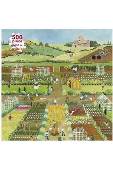 Puzzle 500 Allotments 2012 Judy Joel Flame Tree