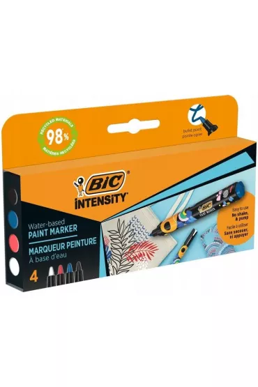 Bic Markery akrylowe Intensity Classic Paint 4 szt.