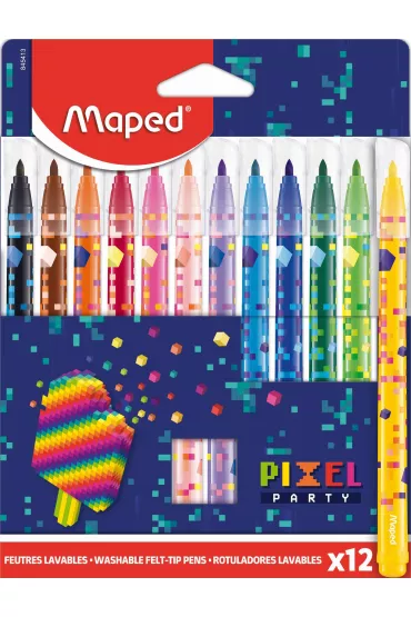 Maped Flamastry Pixel 12 szt.